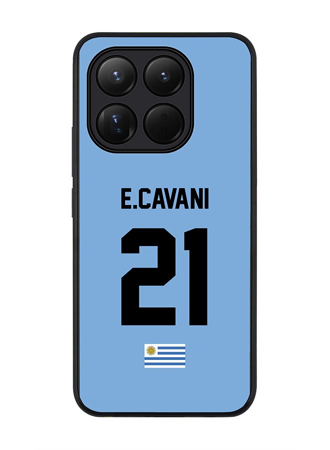 For Xiaomi 15T Case,Slim fit Camera Protection, Shockproof Thin Phone cover  - Football - Uruguay ,  E.Cavani